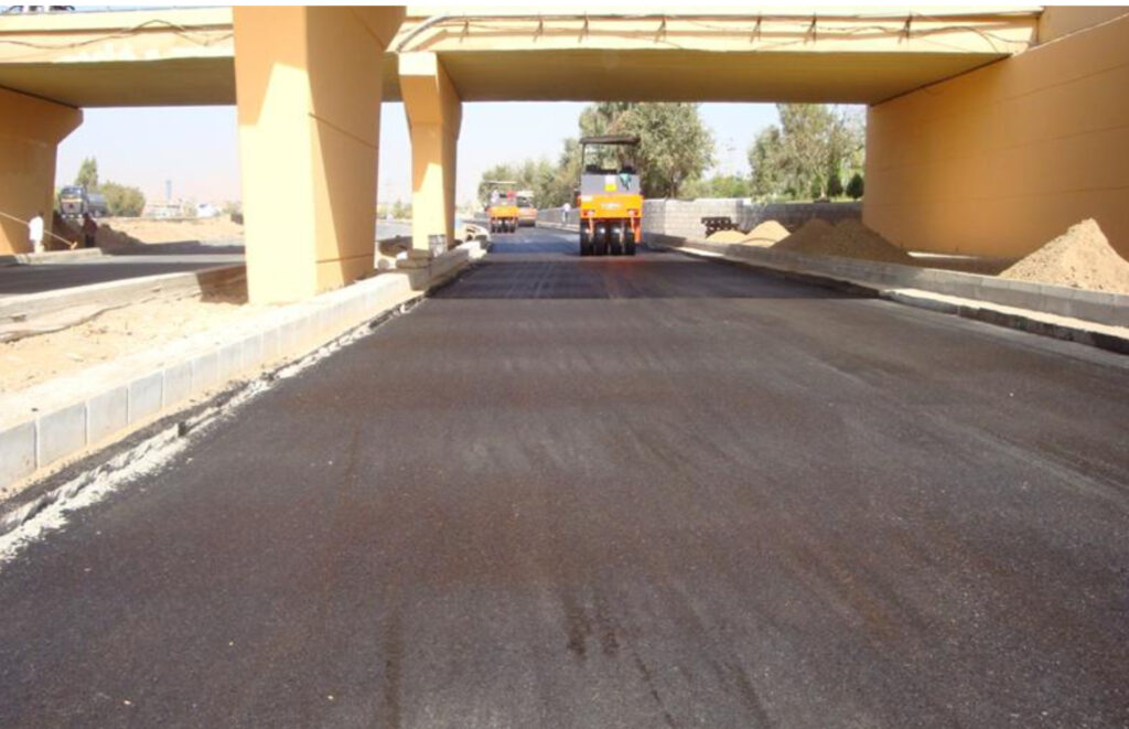 Lowering the level of both streets under the intersection of "Hajiawa" coming from "Arat" Completion in 60 days Project by Sulaymaniyah Municipality